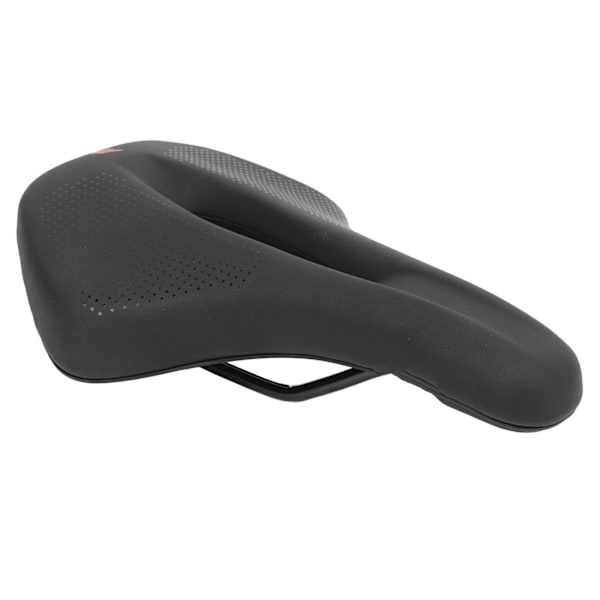 Cykel sadel Åndbar stødabsorberende vandtæt, blød Memory Foam Polstret cykelpude med baglygte