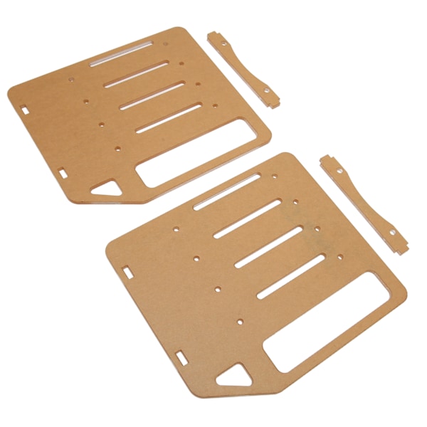 DIY Hårddiskfäste Flera Lager Noggranna Monteringshål DIY Akryl Hårddiskställ för Skrivbord 4 Lager