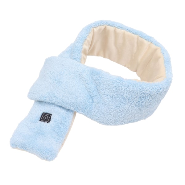 USB Elvärme Scarf 3 Gears Temperaturjustering Smart Thermal Heated Scarf Blå