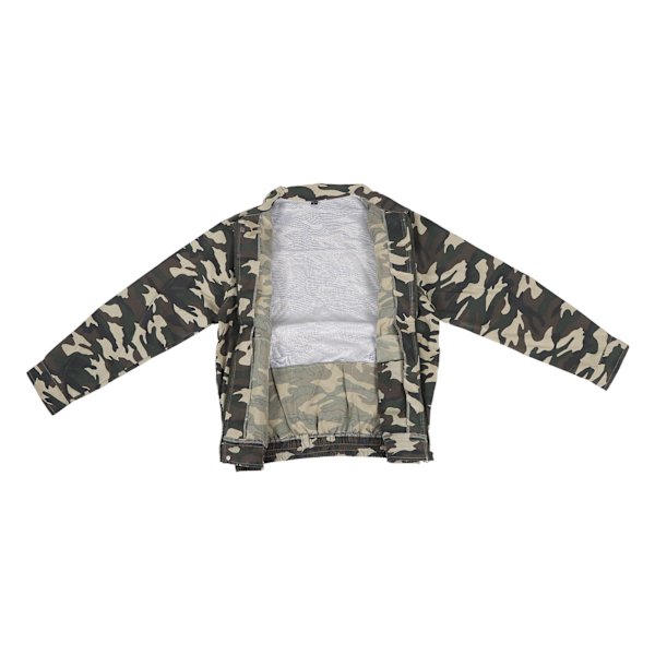 Ilmastoidut vaatteet 3 tuuletusnopeutta Pitkät hihat Aurinkosuoja Camouflage Jäähdytystuuletin Takki pyöräilyyn Matkustamiseen L Koko