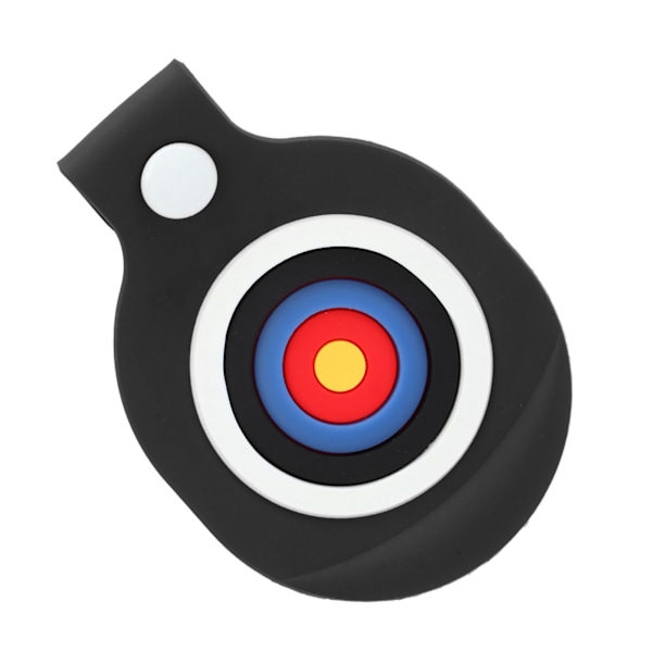 Recurve Bue Lem Spids Beskyttelsesskærm Bueskydning Break Gummipude på sko Fod til langbuejagt Skydeudstyr Sort