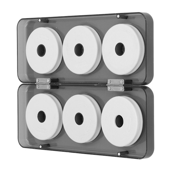 Fisklina Spolfodral Multifunktion Bärbar Foam Spools Line Box för fisketillbehör