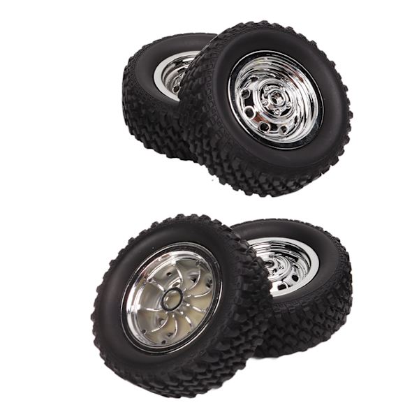 4kpl RC-auton pyöränrenkaita, alkuperäinen kumi ja muovi, RC-leluauton renkaat MN78 RC-autoille 1/12