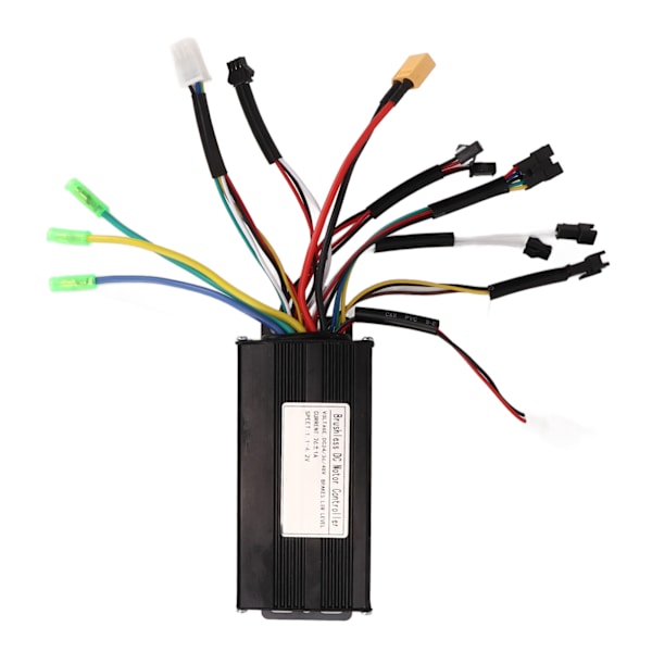 Elcykelstyrenhet Borstlös motor 24V 36V 48V 500W 750W 3 Mode Sine Wave 26A Modifierade tillbehör