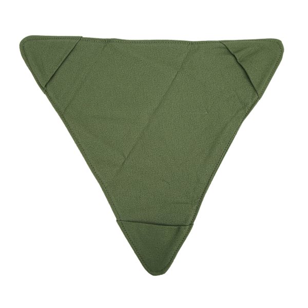 Stativ Pall Duk Vikbar Bärbar Triangel Pall Duk Hantverk Robust Camping Pall Duk för BBQ Party Vandring Militärgrön