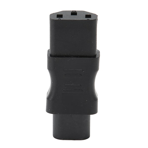 4 STK IEC320 C8 til C13 Strømkabeladapter PVC-hus IEC320 Strømstikadapter til Bærbar Ups Stik