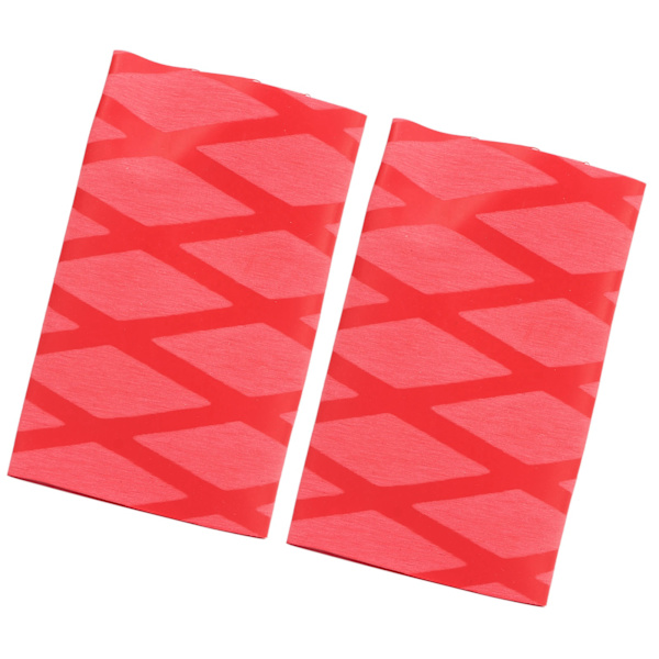 2 stk Bordtennisracket Soft Grip Teip Ping Pong Bat Grips Svettebånd Varmekrympbar Anti-Skli Håndtak Teip Rød