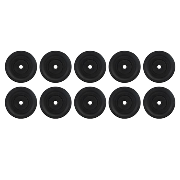 90 mm:n yleislaakeripyörä Hiljainen vakaa DIY-nailonvaijeripyörä kuntosalilaitteisiin Autotallin ovenosturiin 10 kpl