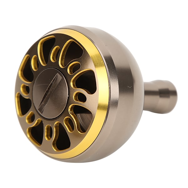 38MM Täysmetallinen Kalastuskelan Kahvan Muokkaus Power Knob -kela 2000-6000 mallin hyrräkeloille (Café d'or)