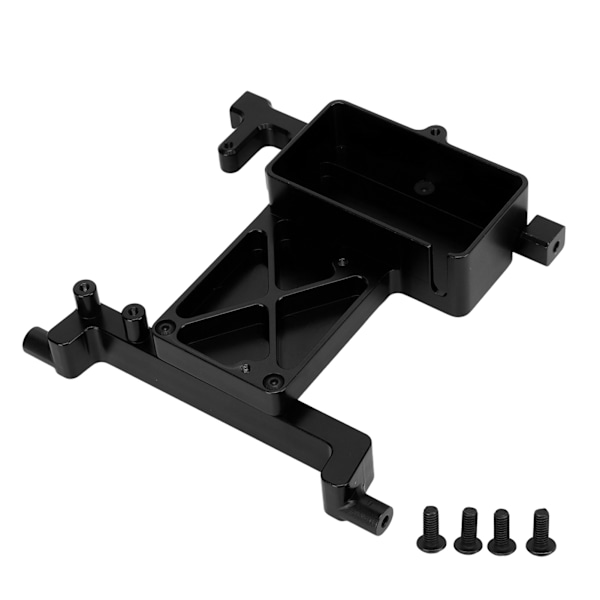 RC Fixed Servo Mount Bracket Ersättning för SCX6 1/6 Aluminium Legering Servo Fixed Bracket Svart