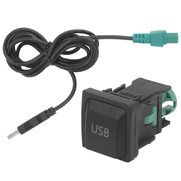 150 cm USB-adapter för bil med strömbrytare, universell för telefon/surfplatta/MP3-radio musikspelare