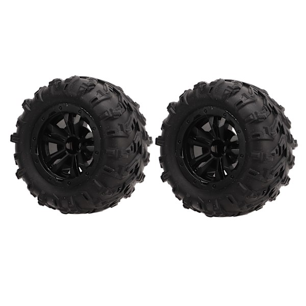 2 st 85mm RC-bildäck 47mm Bredd 12mm Hexadapter Gummibilbytesdäck för SCY 16101 16102 1/16 RC-bil