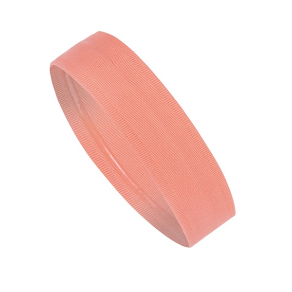 Sport Pannband Förhindra halka Fukttransporterande Mjuk Elastisk Män Dam Svettband för Fitness Yoga Running Orange