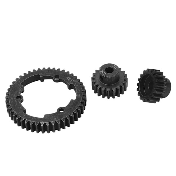 Hårdt stål 46T Main Spur Gear M1 18T 20T Pinion til Traxxas XO 1 E REVO 2.0 Fjernbetjent Bil