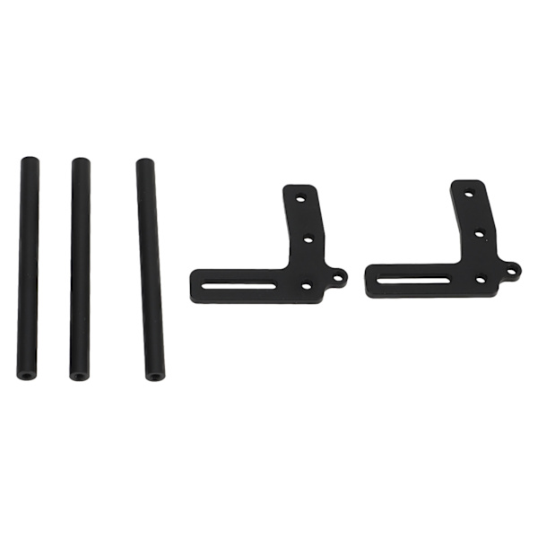 RC frontkofanger aluminiumslegering modelbil frontkofanger udskiftning til 1/10 RC bil sort