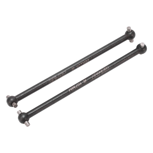 2 st RC bil bakre drivaxel höghållfast stål hundben bakre drivaxel ersättning för ZD Racing DBX07 EX 07 1/7