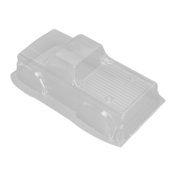 RC-auton kori Aksiaalinen SCX24 1:24 tela-ajoneuvoon, akseliväli 125 mm, iskunkestävä, RC-tarvike, läpinäkyvä