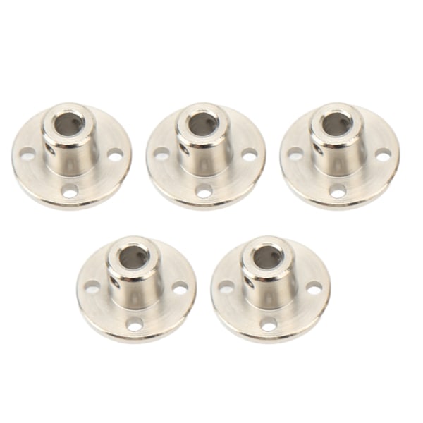 5 ST RC styraxelkoppling 5 mm innerdiameter stål RC flänskopplingskontakt för motor