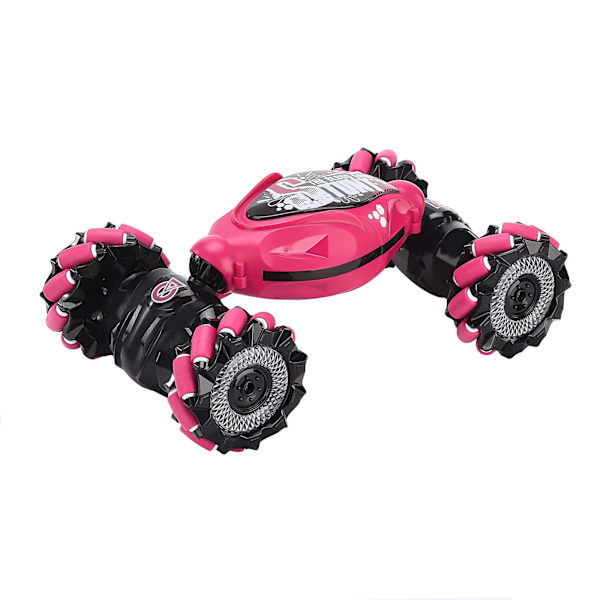 RC-temppuilma-auto 360° kierto 2 tilaa Värikäs valo Kaukosäädin Temppuilma-auto