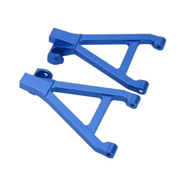1 par RC bakre nedre svingarm Profesjonell aluminiumslegering Eksakt størrelse bakre nedre opphengsarmer for 1/16 RC bil blå