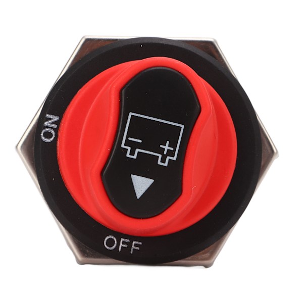 12‑32V Batterifrånskiljare 2-läges Mini Batteri PÅ/AV-brytare med 6AWG Kabel för Bil Husbil Yacht