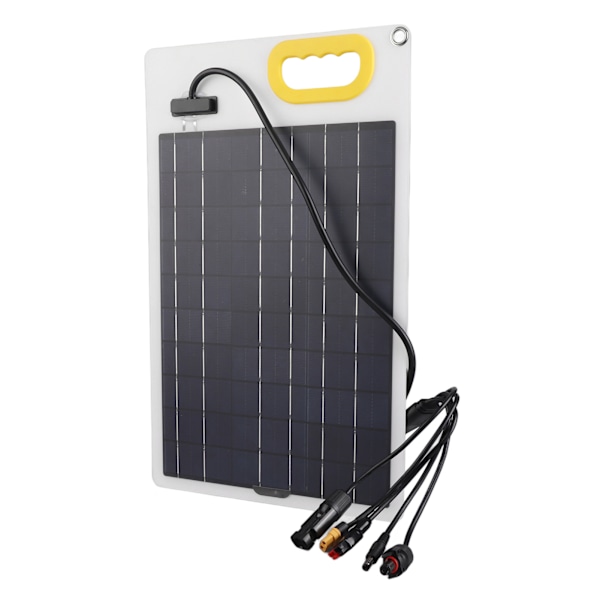 50w solcellsladdare multifunktionsgränssnitt Monokristallin solpanel Bärbar solpanelladdare för utomhusresor