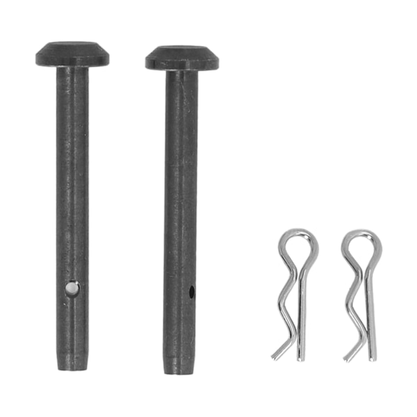 2 stk RC karosseriklips Pinner Jevnere kjøring Rustsikker 4 cm lengde Svart RC karosseriklips for 1:18 RC biler