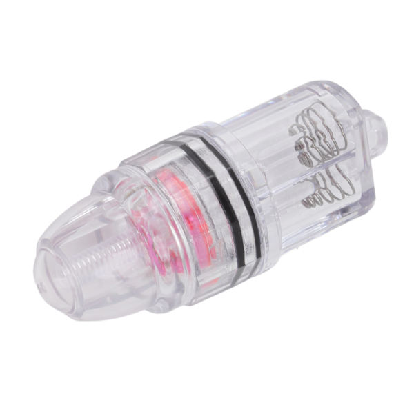 Deep Drop Fishing Light Transparent plast AA batteridrivet LED fiskeljus för trolling Hav Sötvatten Röd