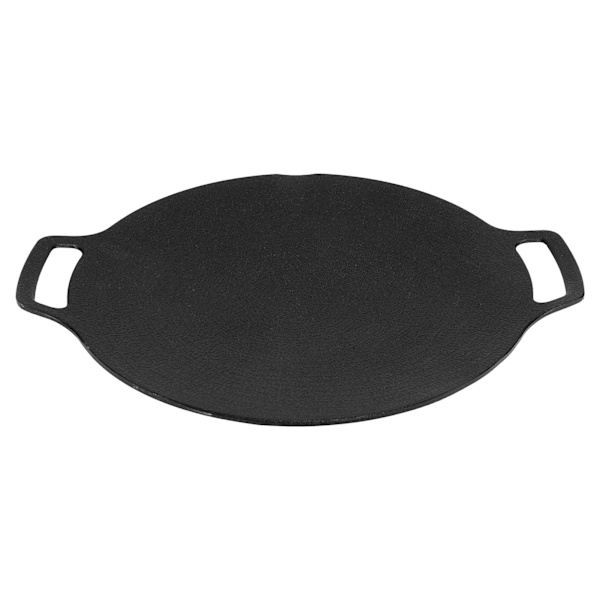 Koreansk stil BBQ Grillpande Koreansk rund stegepande Non Stick 6-lags belægning Rund grillplade til indendørs udendørs 29 cm