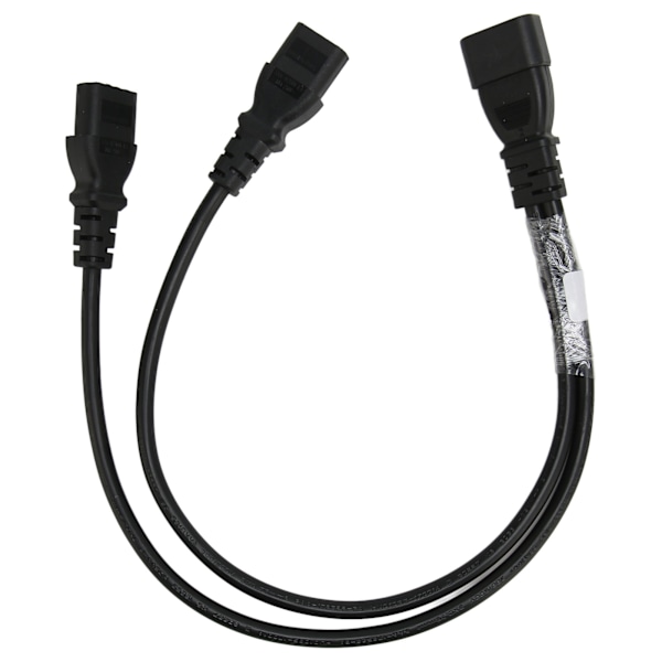 Enkelt C14 til Dobbelt 5 15R C13 Kabel Kort Strøm UPS Server Y Splitter Adapter Kabel til PC Skærm Printer