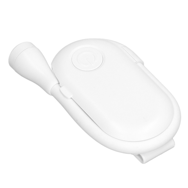 Boglæselampe USB Genopladelig 3 farver Niveauer Lysstyrke Justerbar Fleksibel Clip On Boglampe Bog Natlampe Hvid