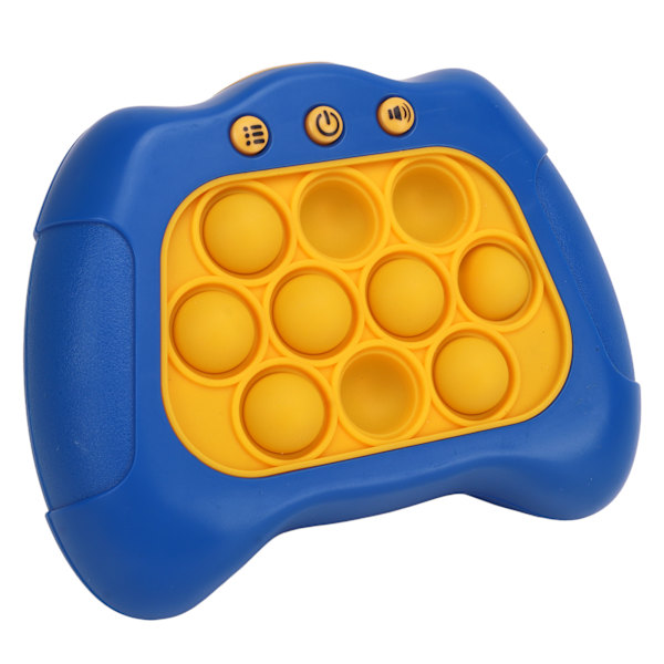 Pussel Pop Spelmaskin Rapid Push Dekompression Genombrott för barn Vuxna Squeeze Toy Blue