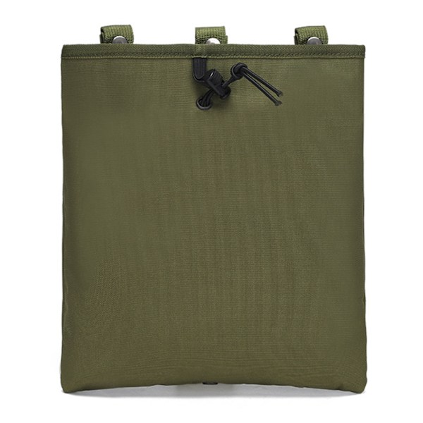 Utomhus Molle Dump Magazine Pouch Stor Molle Recovery Bag Dragstring Utility Pouch Bag för Vandring Reser OD Grön