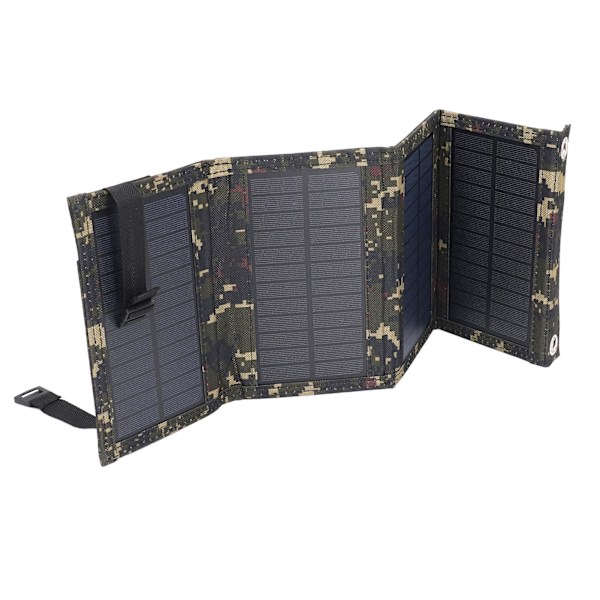 Solpanel Professionell 20W Effektiv vattentät 4-vikt monokristallin silikon Solpanel för utomhuscamping