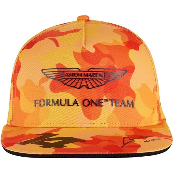 Aston Martin F1 Team - - Team Drivers cap Limegrön - Unisex - Justerbar, One Size Passar Alla camouflage