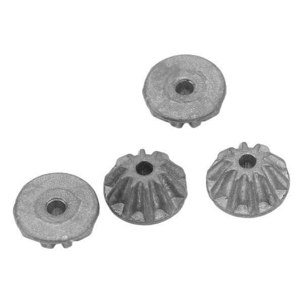 4 stk sinklegering 10T tannhjulsett Motor drevsett for WLtoys 144010 124016 124017 124018 124019 124007 RC modell bildeler