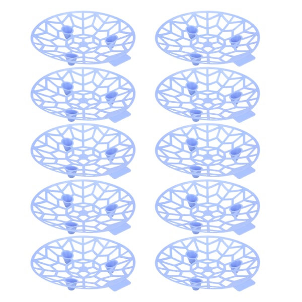Frugtstøtte Stativ - 10 stk, Forhindrer råd, Genanvendelig, Vejrbestandig, Blå