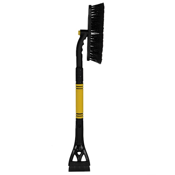 3-in-1 Extendable Car Snow Brush and Ice Scraper - Yellow