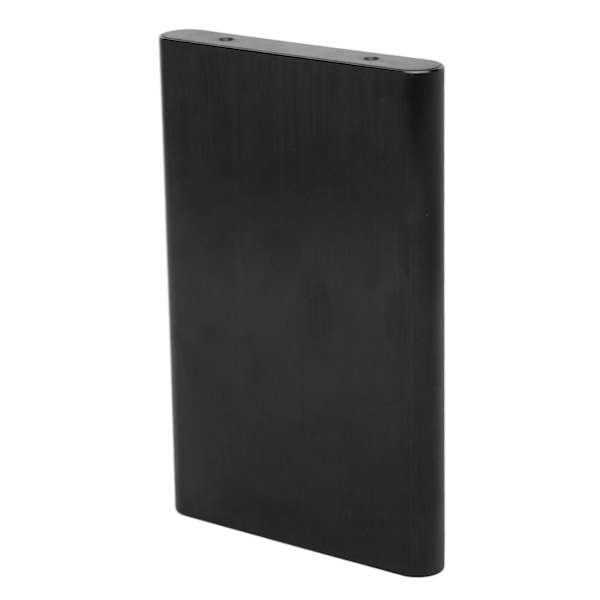 2,5 tums SATA HDD-hölje Typ C 10 Gbps höghastighets bärbar hårddiskväska med LED-indikator svart