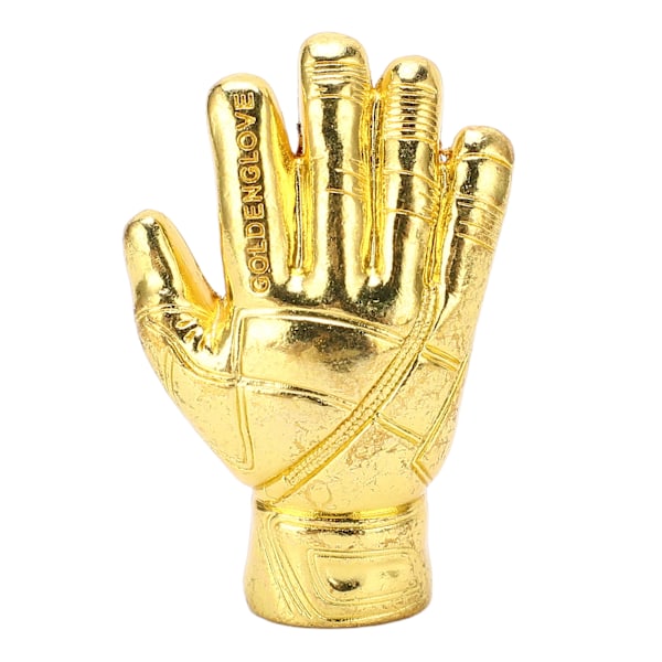 Guld fotbollshandske Award Guldpläterad fotbollshandske Award Ornament Golden Football Målvaktshandskar Trophy
