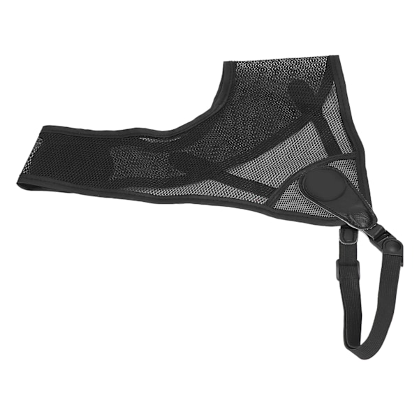 Bågskytte Bröstskydd Justerbar 3D Komposit Mesh PU Läder Andas Lättvikt Jakt Bågskytte Bröstskydd M