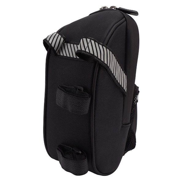 Cykelsadelväska Vattentät Large Space Polyester PU Cykelundersadelväska med vattenflaskficka