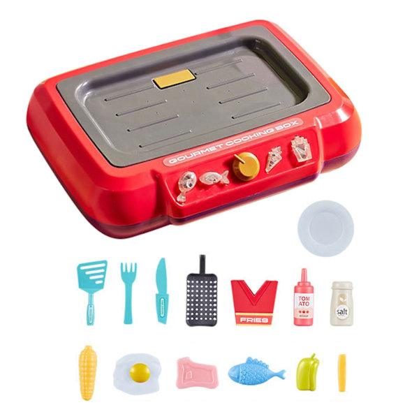 DIY leksak för barn, friteringsbox, batteridriven, rolig pedagogisk leksak, present till barnens dag