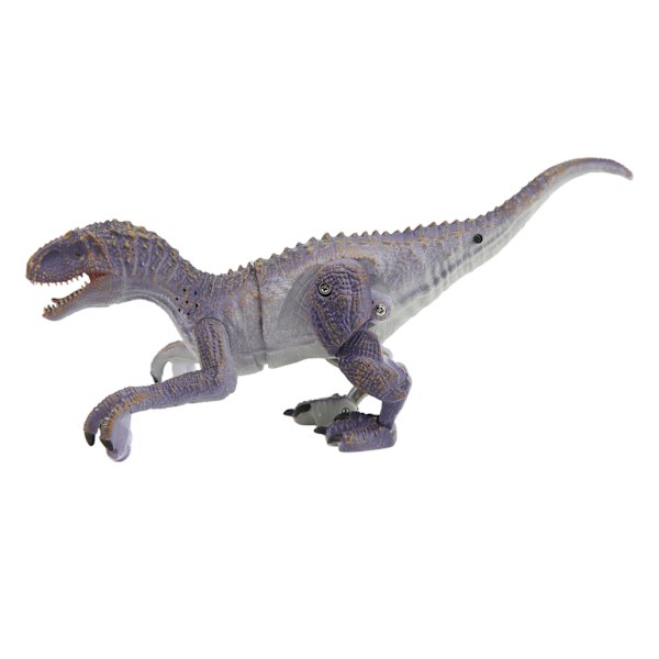 Fjärrkontroll Dinosaur Model 2.4G Realistisk Promenad Roaring Pedagogisk RC Dinosaur Leksak för barn Velociraptor