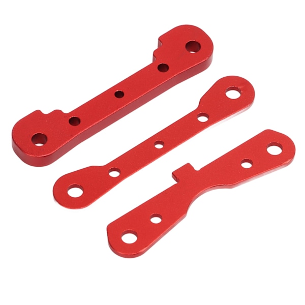 RC Car Swing Arm Mount Set Aluminiumlegering Förstärkt Svängarm Fast Mount Set för ARRMA 1/8 1/7 RC Car Upgrade Tillbehör Röd