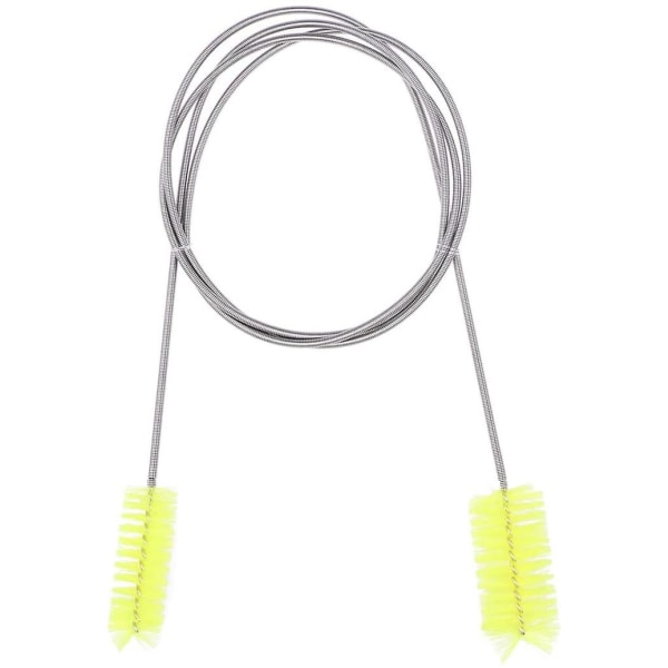 Aqua Pipe Spring Brush, keltainen, 1500*60*15-30mm