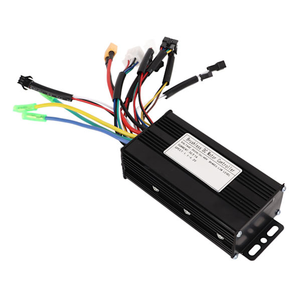 Elcykelstyrenhet Borstlös motor 24V 36V 48V 500W 750W 3 Mode Sine Wave 26A Modifierade tillbehör