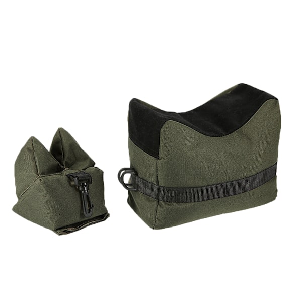 Utomhus skyttestöd Fixeringsväska Slitstyrka Shooting Sandbag Rest Support Stativ Väska Grön