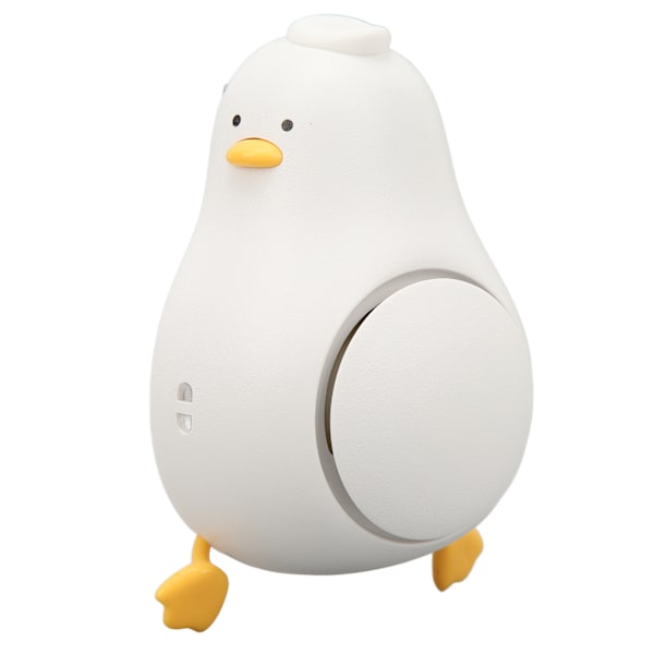 Hengende halsvifte Andeform liten vifte USB-ladende halskjede vifte med innebygd batteri