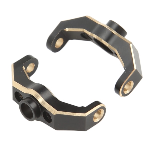 2kpl Caster Block C Hub Messinkiä lujaa lisävarustetta Traxxas 1/18 kiipeilyautoon